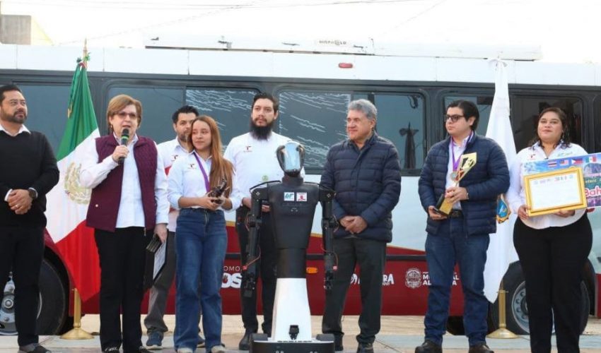 BAN-BOT de la UTALT brilla a nivel internacional desde la Mañanera 227