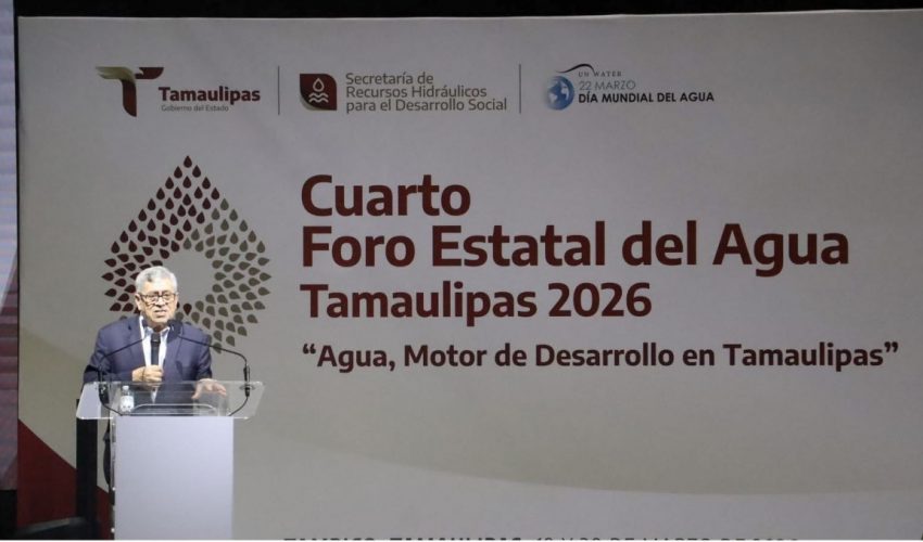 La UTALT participó en el inicio de actividades del IV Foro Estatal del Agua: “Agua, motor de desarrollo en Tamaulipas”